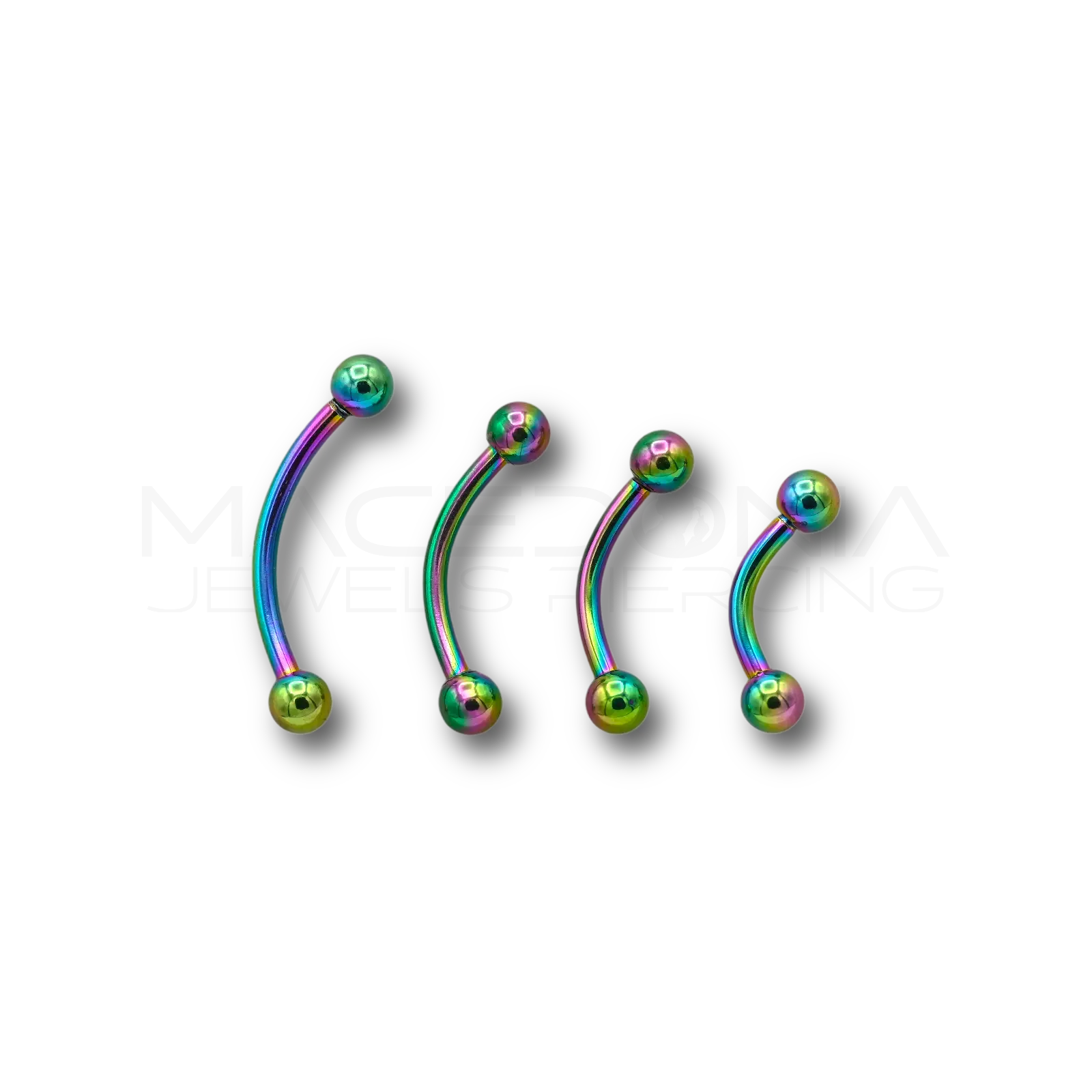 Banana rainbow con palline
