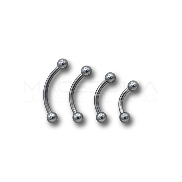 Banana argento con palline