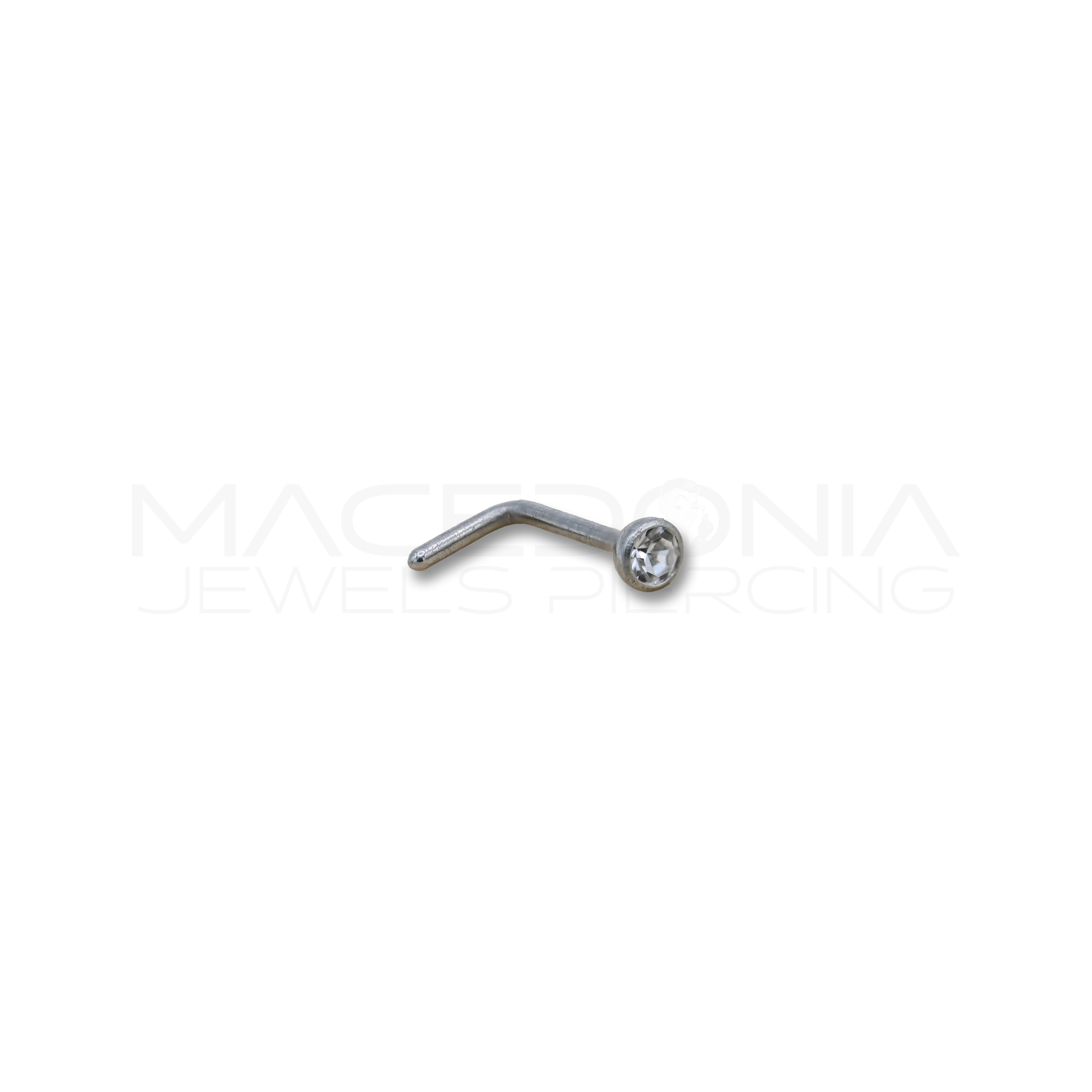 PIERCING DA NASO CON ZIRCONE INCASTONATO
