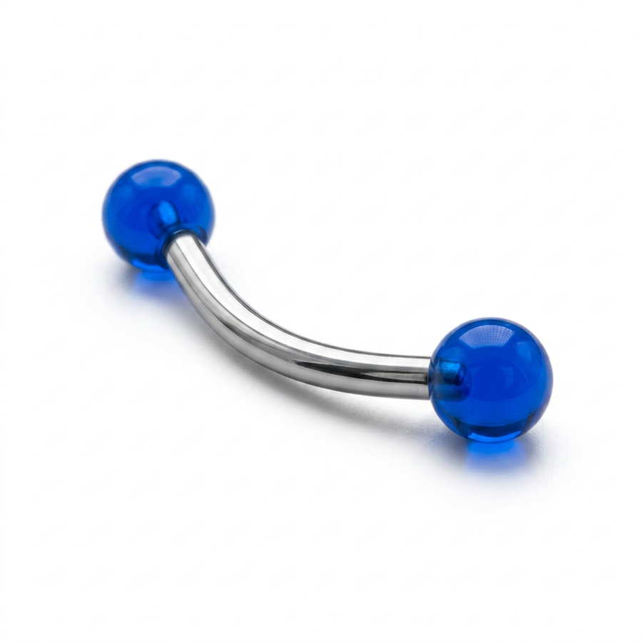 Blu trasparente