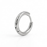 Piercing a Cerchio con Chiusura Clicker in acciaio chirurgico 316L