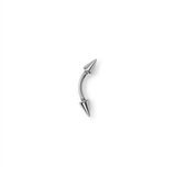 Piercing con coni in acciaio chirurgico 316L - piercing per sopracciglio
