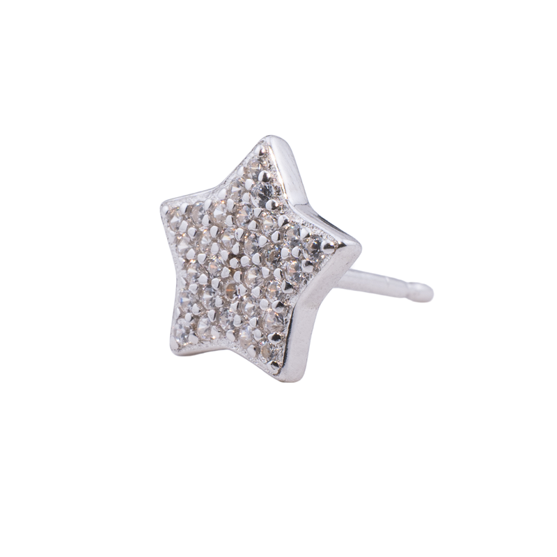 ORECCHINO CON STELLA ZIRCONATA