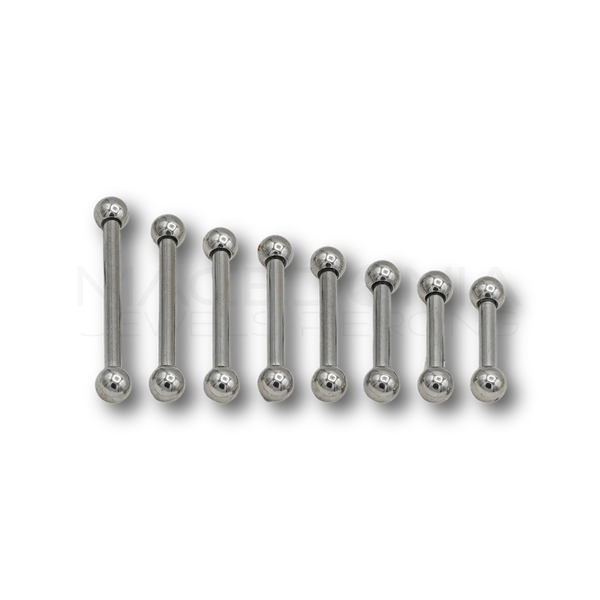 Barbell con Palline in Acciaio Chirurgico 316L