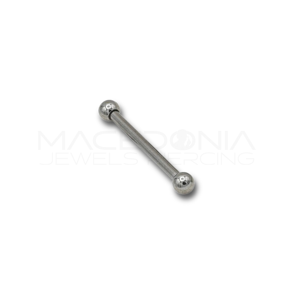 Barbell con Palline in Acciaio Chirurgico 316L