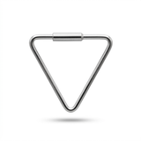Nostril Triangolo in Argento 925