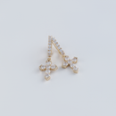 FEDE - Orecchini in argento 925 per lobo