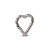 Piercing Cuore in Titanio F136 (Clicker)