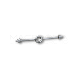 Piercing Barretta Industrial con Spirale e Coni