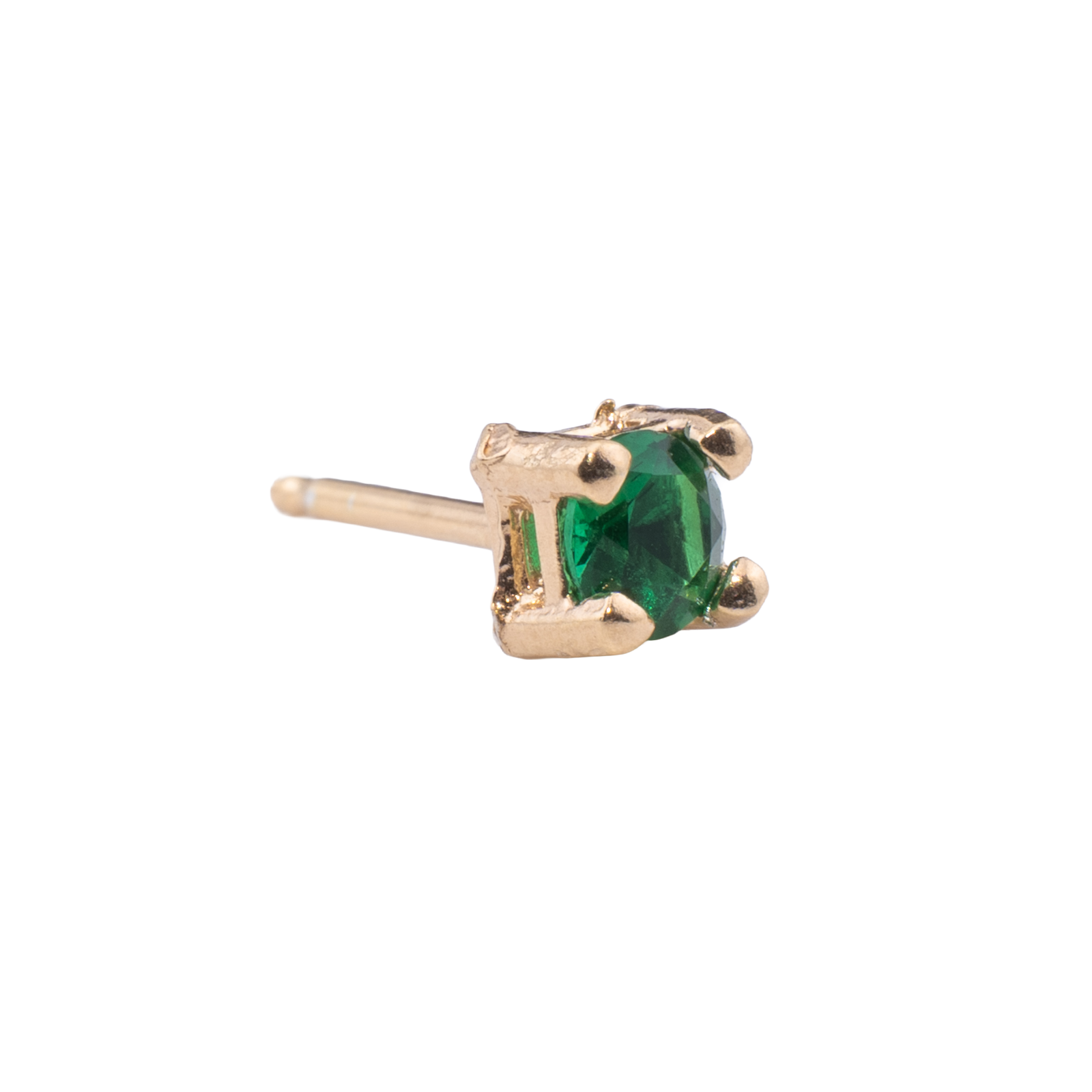 ORECCHINO CON ZIRCONE VERDE