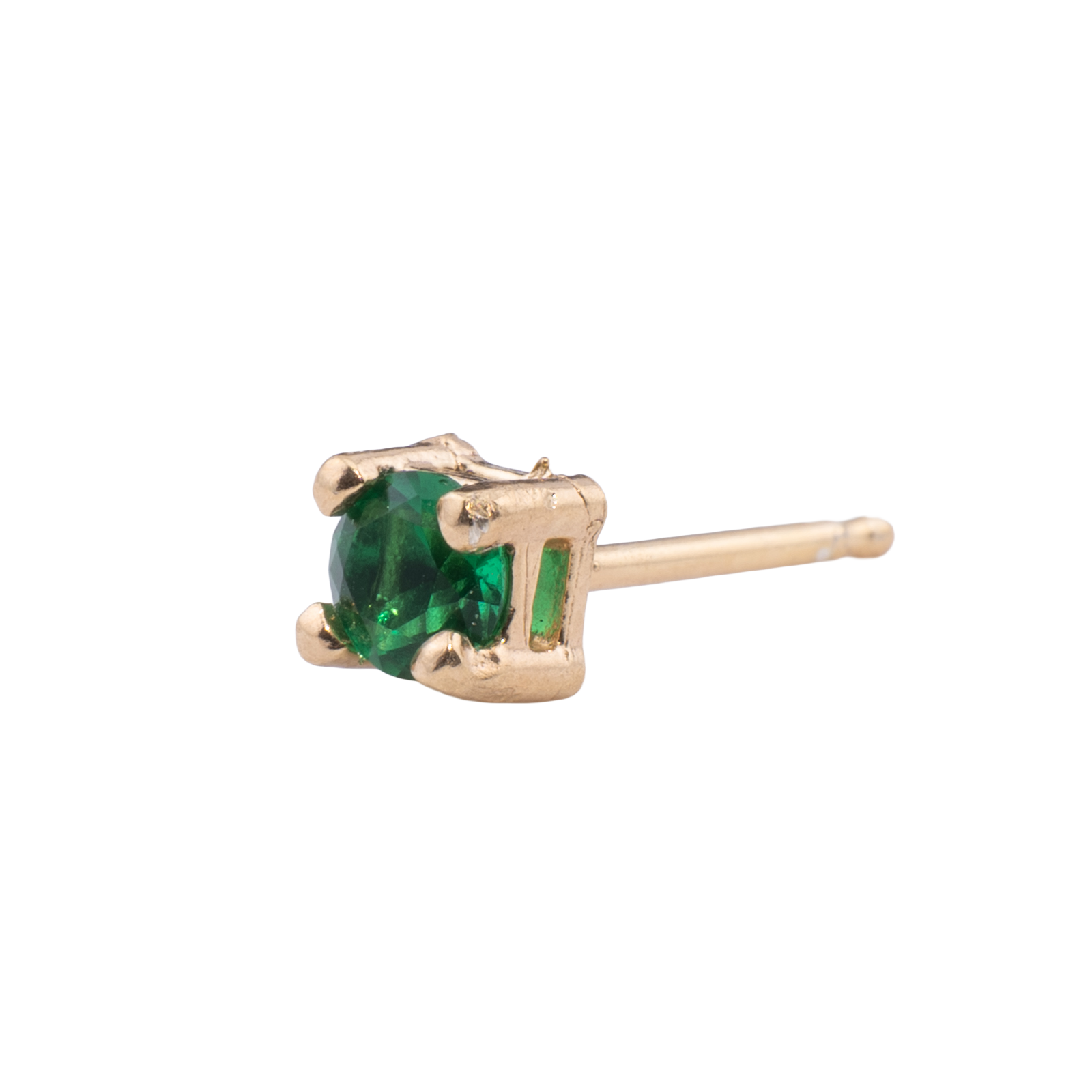 ORECCHINO CON ZIRCONE VERDE
