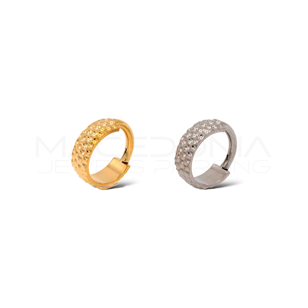 CERCHIO PUNTINATO IN TITANIO