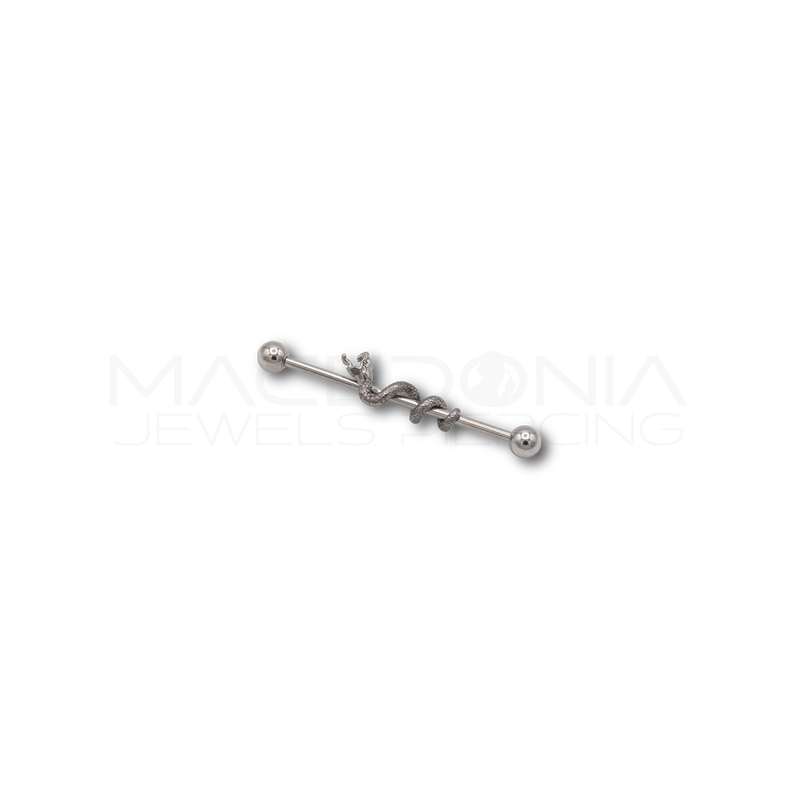 Barbell con Serpente Centrale
