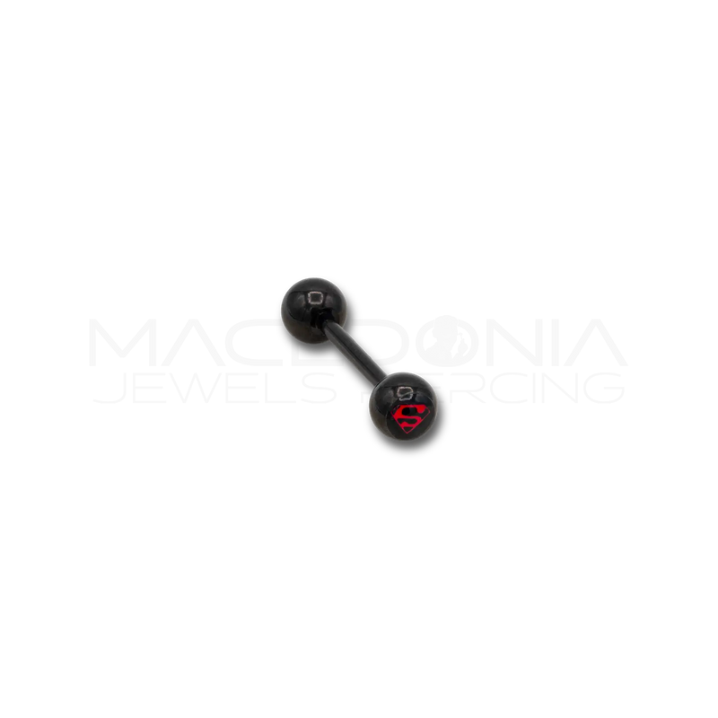 Barbell in Acciaio Chirurgico 316L con Palline da 5 mm