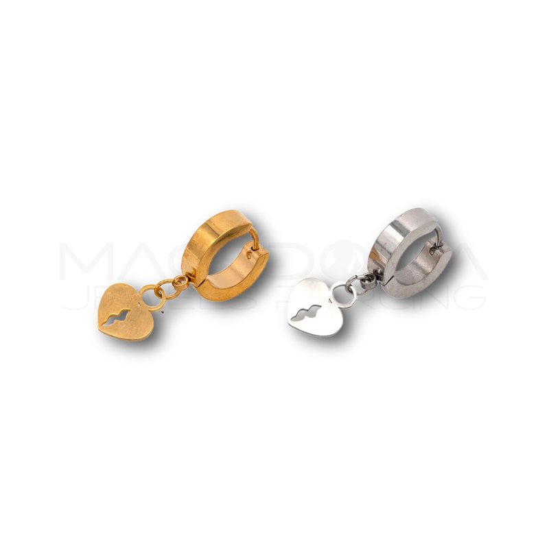 Piercing Cuore in Acciaio Chirurgico 316L