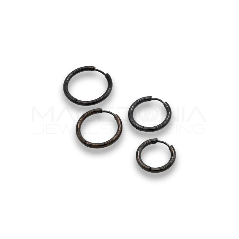 Piercing con Chiusura Clicker in Acciaio Inox 316L