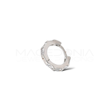 Orecchino Clicker in Argento 925 con Zircone