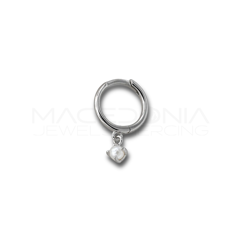 Orecchino Perla in Argento 925