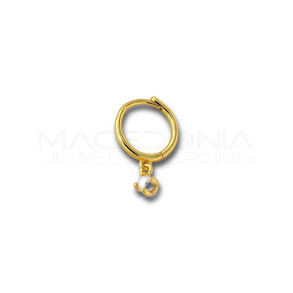 Orecchino Perla in Argento 925