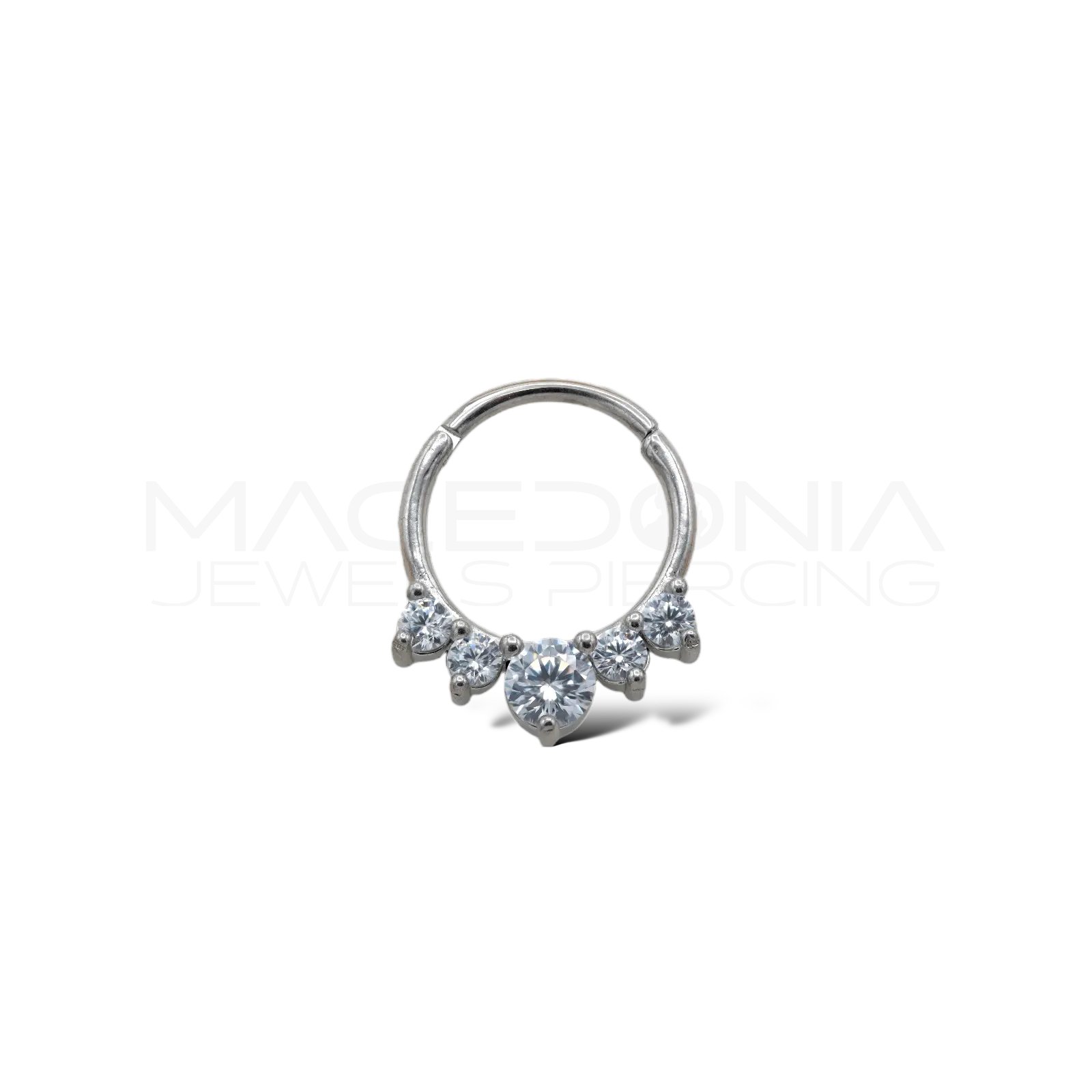 PIERCING CON CORONA DI ZIRCONI