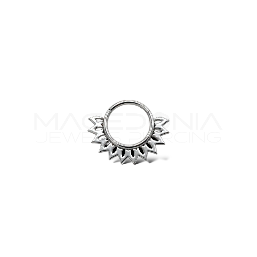 CERCHIO CON CORONA DI PETALI