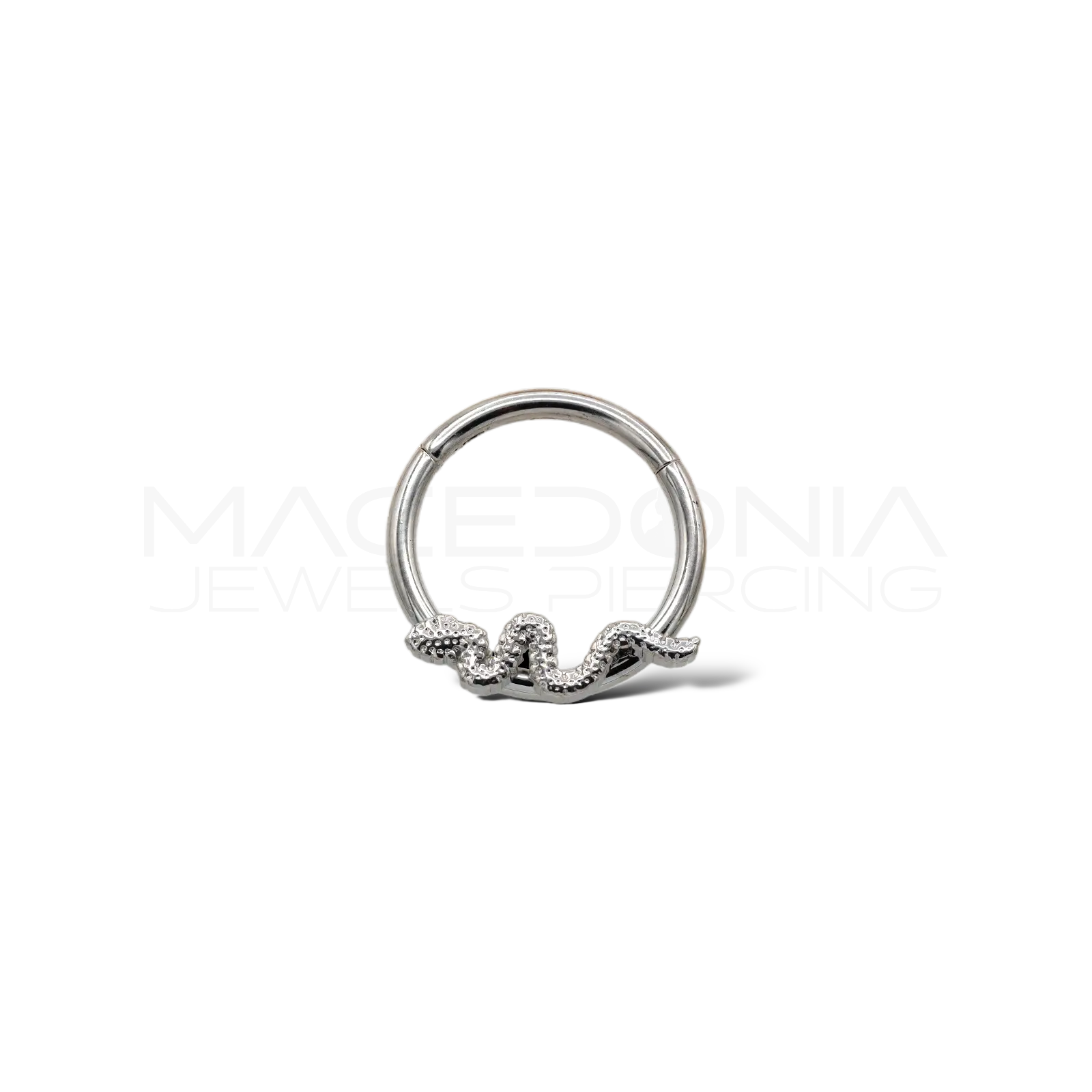 PIERCING A CERCHIO CON SERPENTE