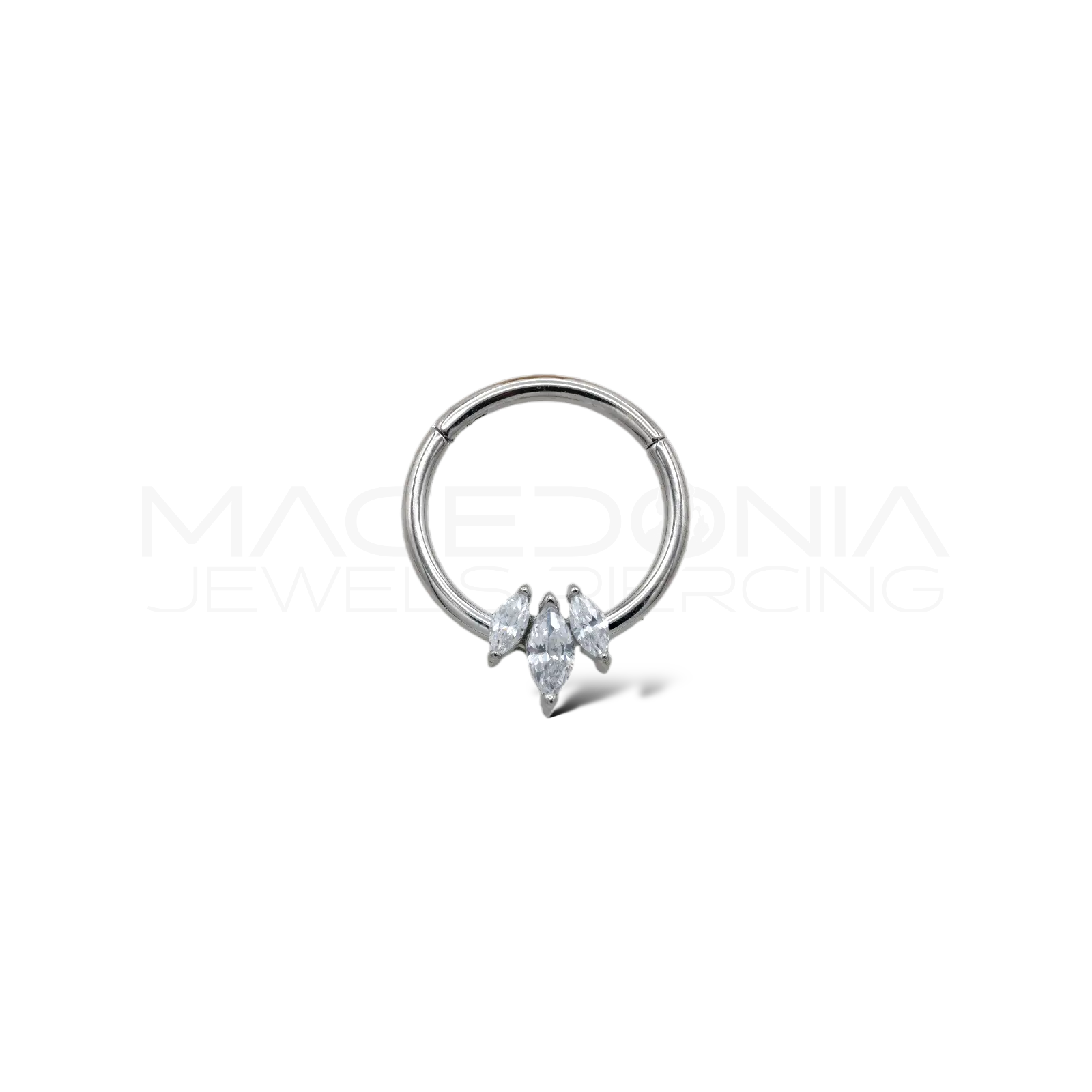 PIERCING A CERCHIO CON PETALI