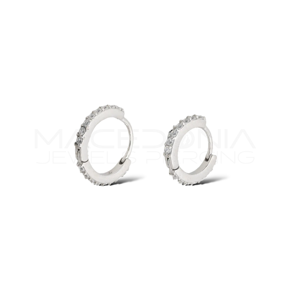 Piercing a Cerchio con Chiusura Clicker in acciaio chirurgico 316L