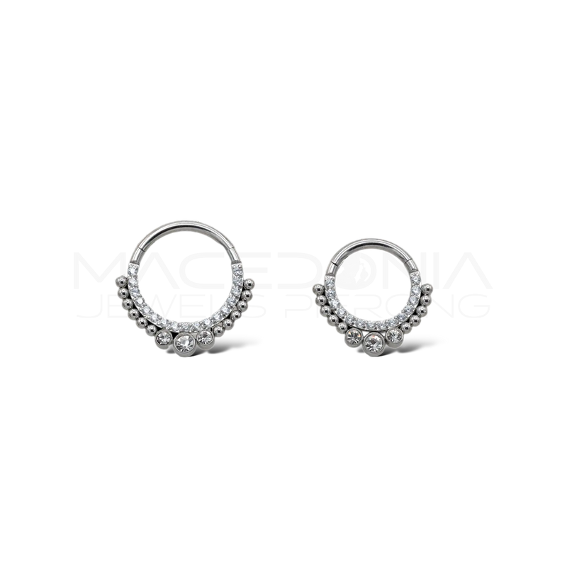 Piercing con Corona di Palline
