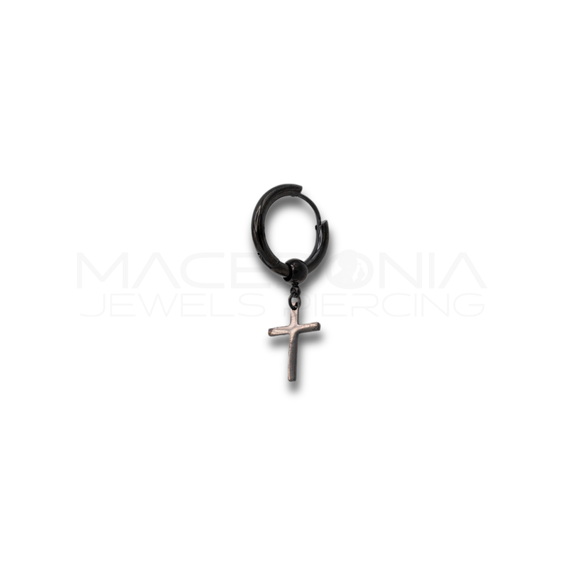 Piercing Croce in Acciaio Chirurgico 316L