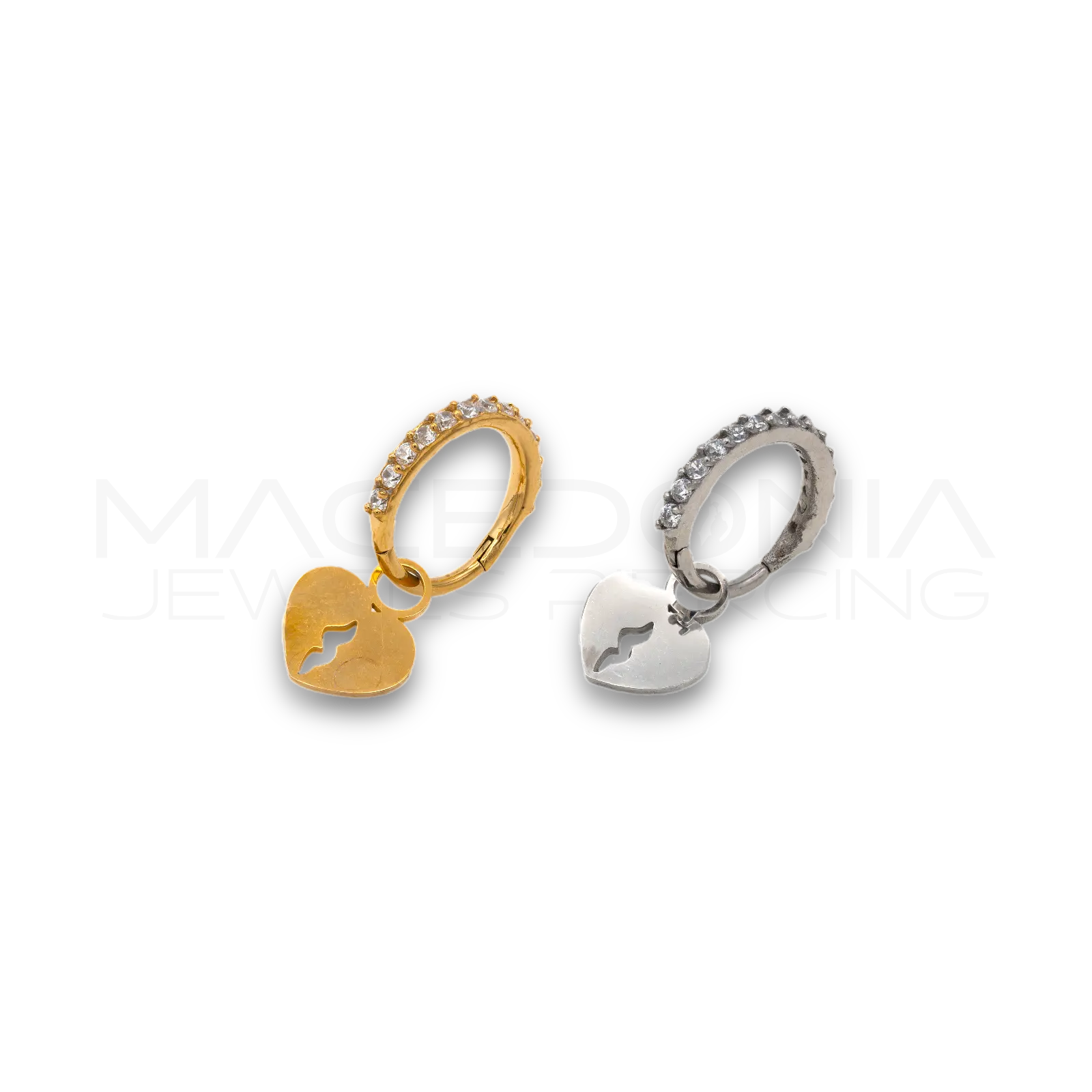 CLICKER CON CIONDOLO A FORMA DI CUORE
