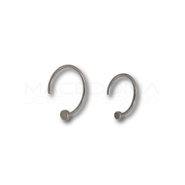 Nostril Mezzo Cerchio con Piastrina