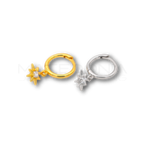 Orecchino Stella in Argento 925 con Zirconi