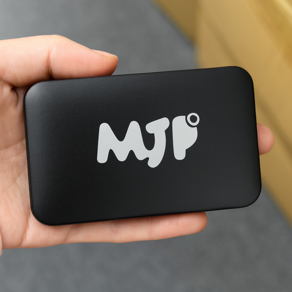 MJP | Specchio LED Tascabile con Luce Dimerabile – Design e Alta Luminosità