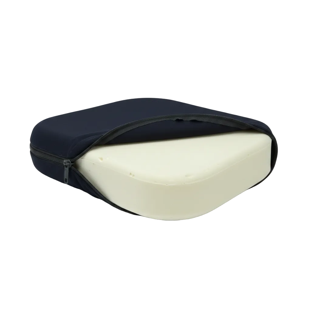 Cuscino memory foam MJP con foro per protezione piercing orecchio