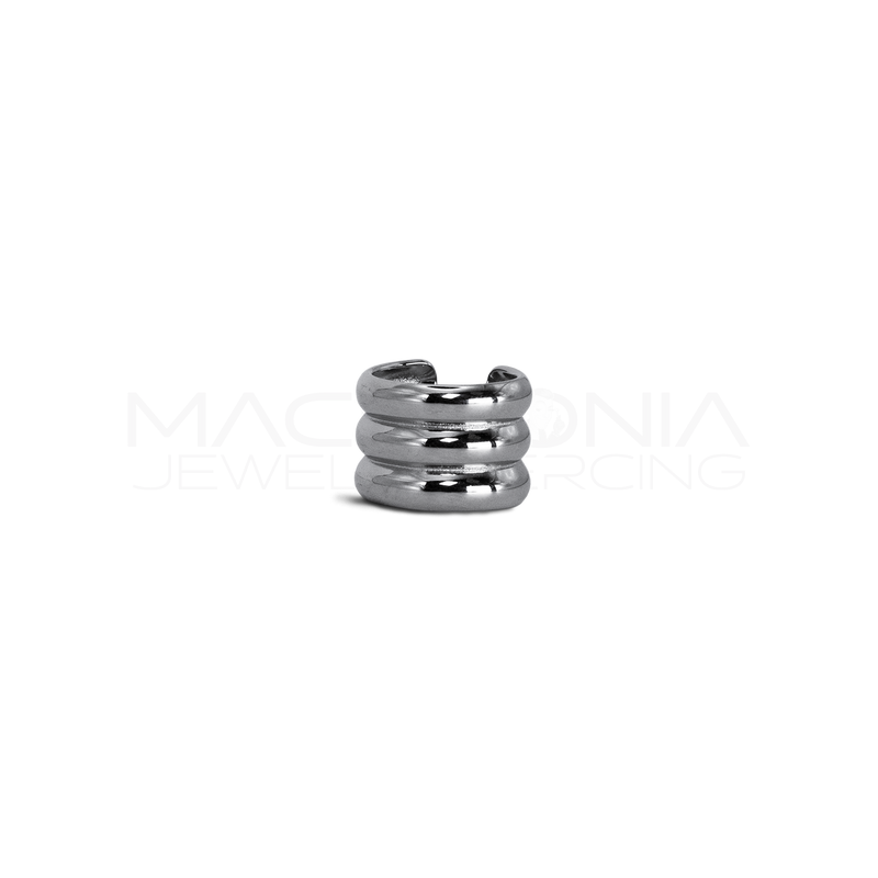 Mezzo Cerchio con Tre Fasce, Fake Piercing