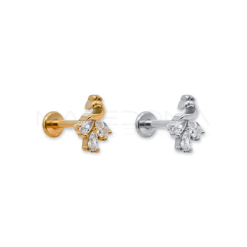 BARRETTA CON VOLATILE ZIRCONATO