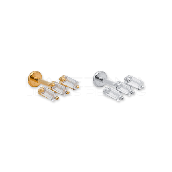 Barretta con Zirconi Trinity