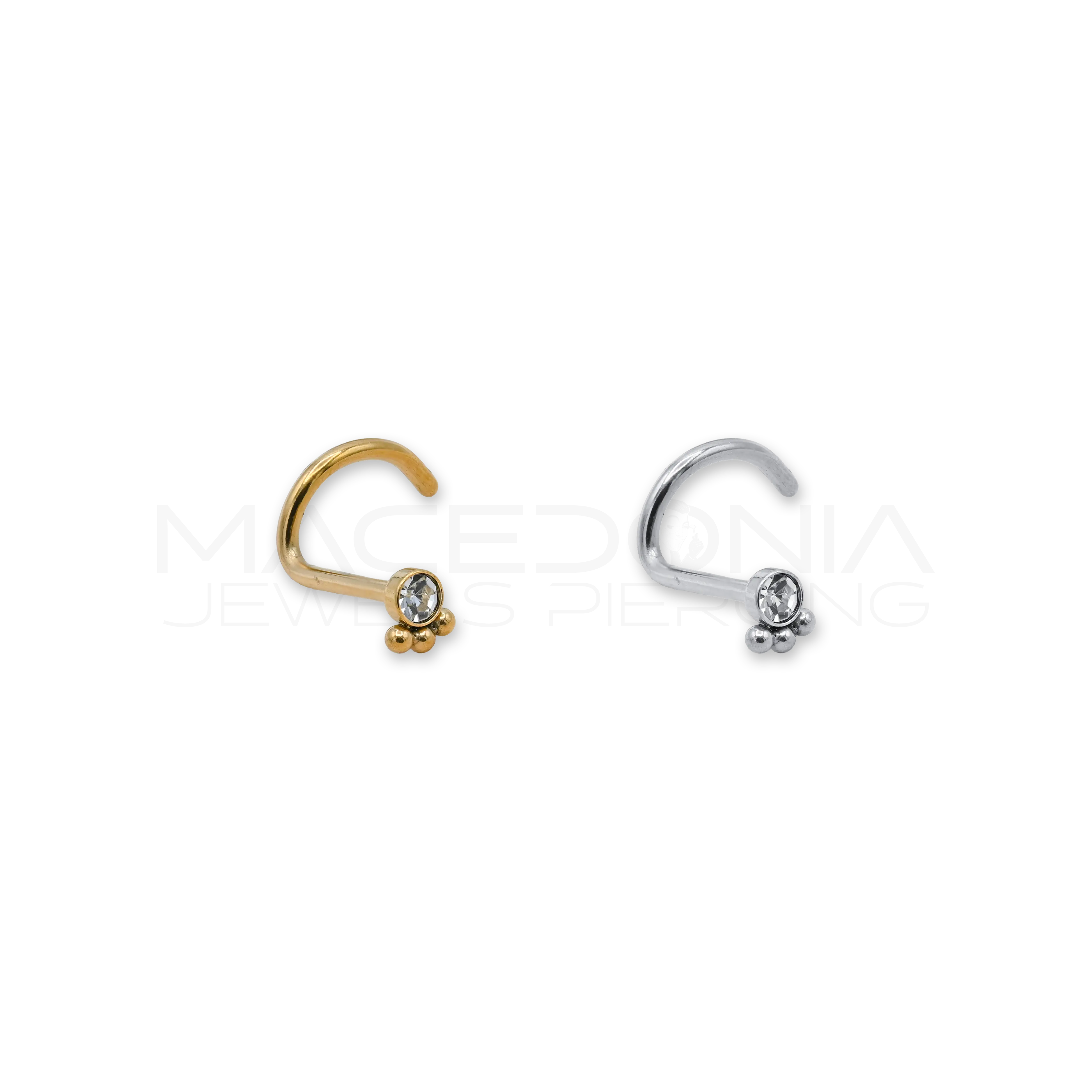 GIOIELLO DA NOSTRIL CON ZIRCONCINI