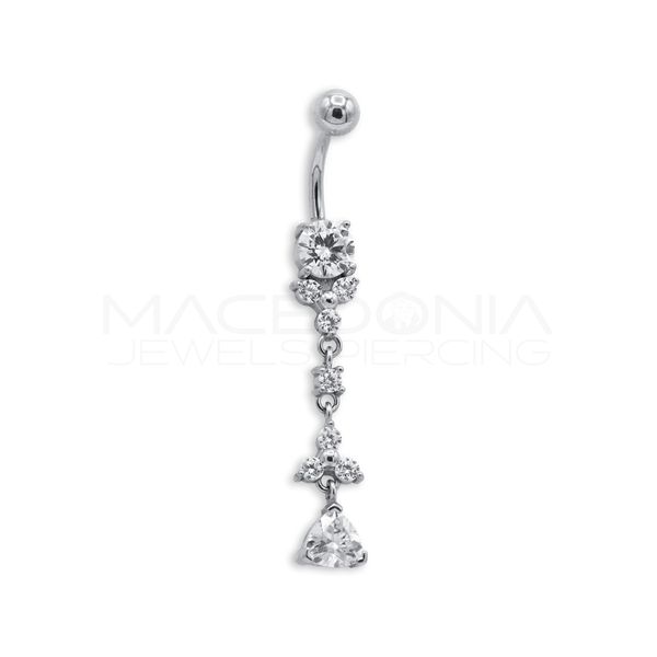 BANANA CON PENDENTE ZIRCONATO