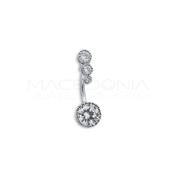 BANANA CON ZIRCONI CORONATI