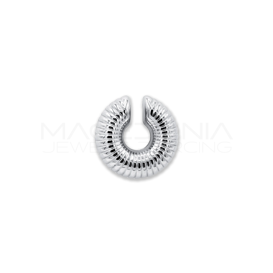 Mezzo Cerchio Spesso a Strisce, Fake Piercing