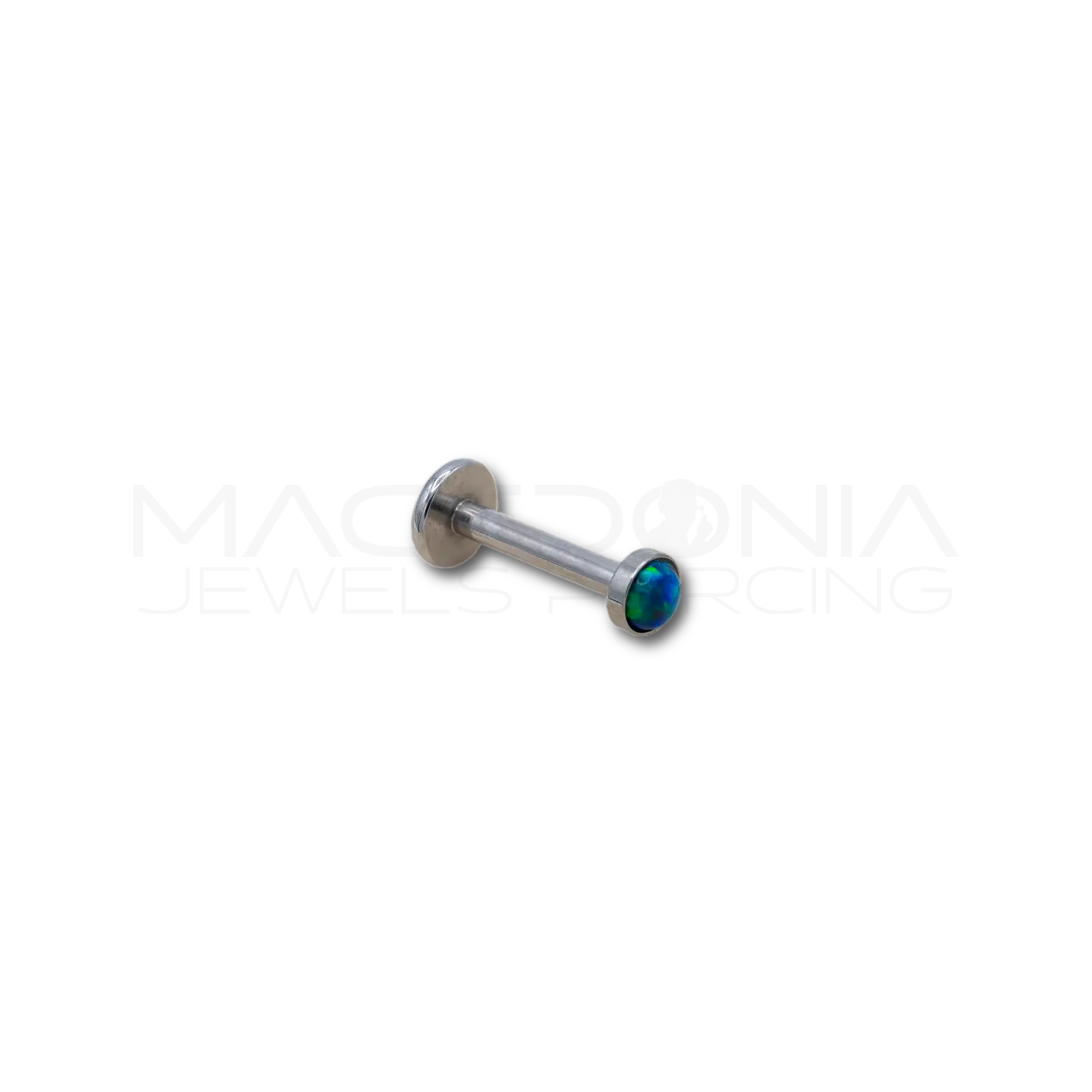 LABRET CON OPALE PIATTO