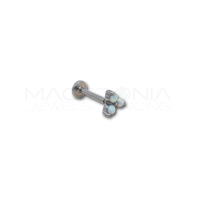 Piercing in Acciaio Chirurgico con Zirconi