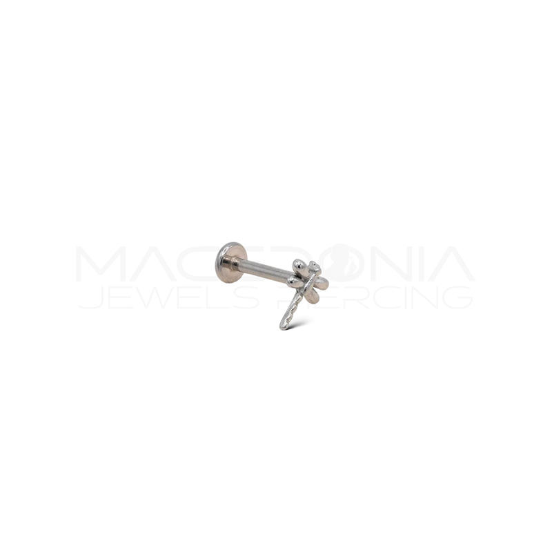 Piercing Helix a Libellula in Acciaio Chirurgico