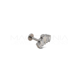 Piercing in Titanio F136 a Corona con Cinque Zirconi