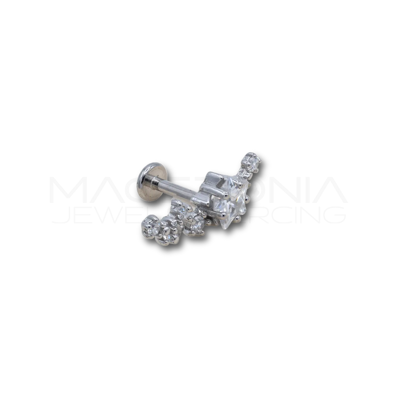 Piercing Costellazione in Acciaio Chirurgico 316L