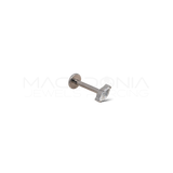 Piercing in Titanio F136 con Zircone a Rombo