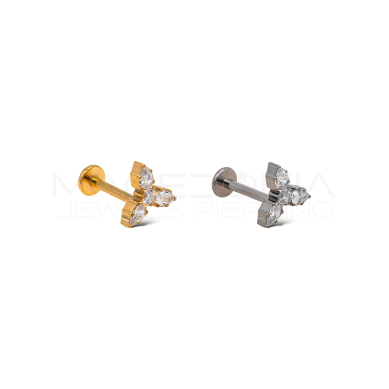 Tata Giselele, piercing per cartilagine, orecchio, in acciaio Tata Giselele, piercing per cartilagine, orecchio, in acciaio