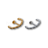 Piercing Occhio con Zirconi in Acciaio Chirurgico 316L